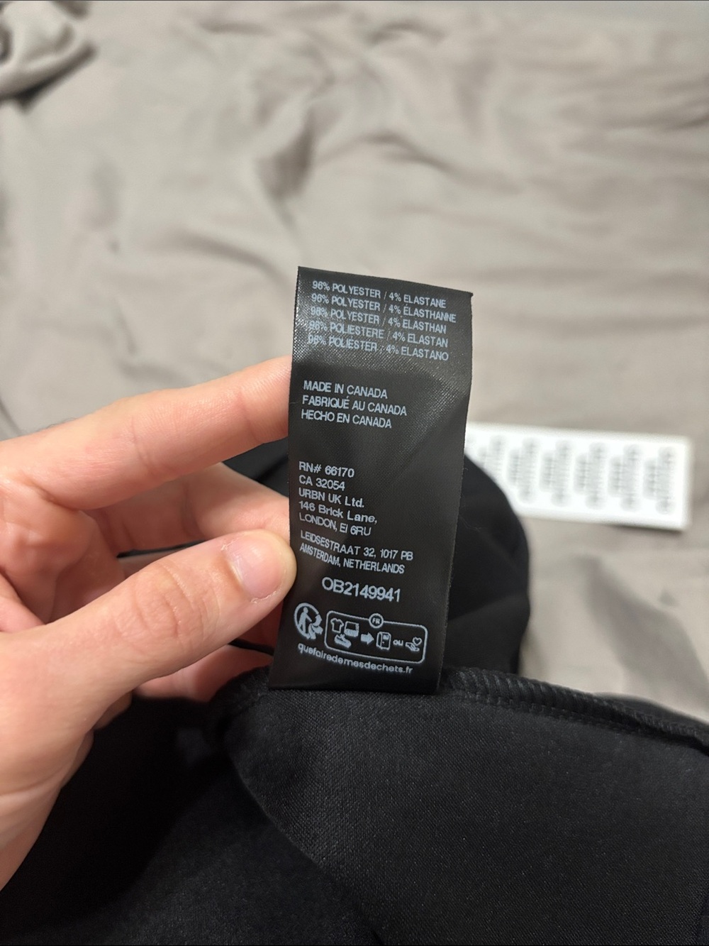 NWT Urban Outfitters Black Mini Skort - Picture 8 of 8